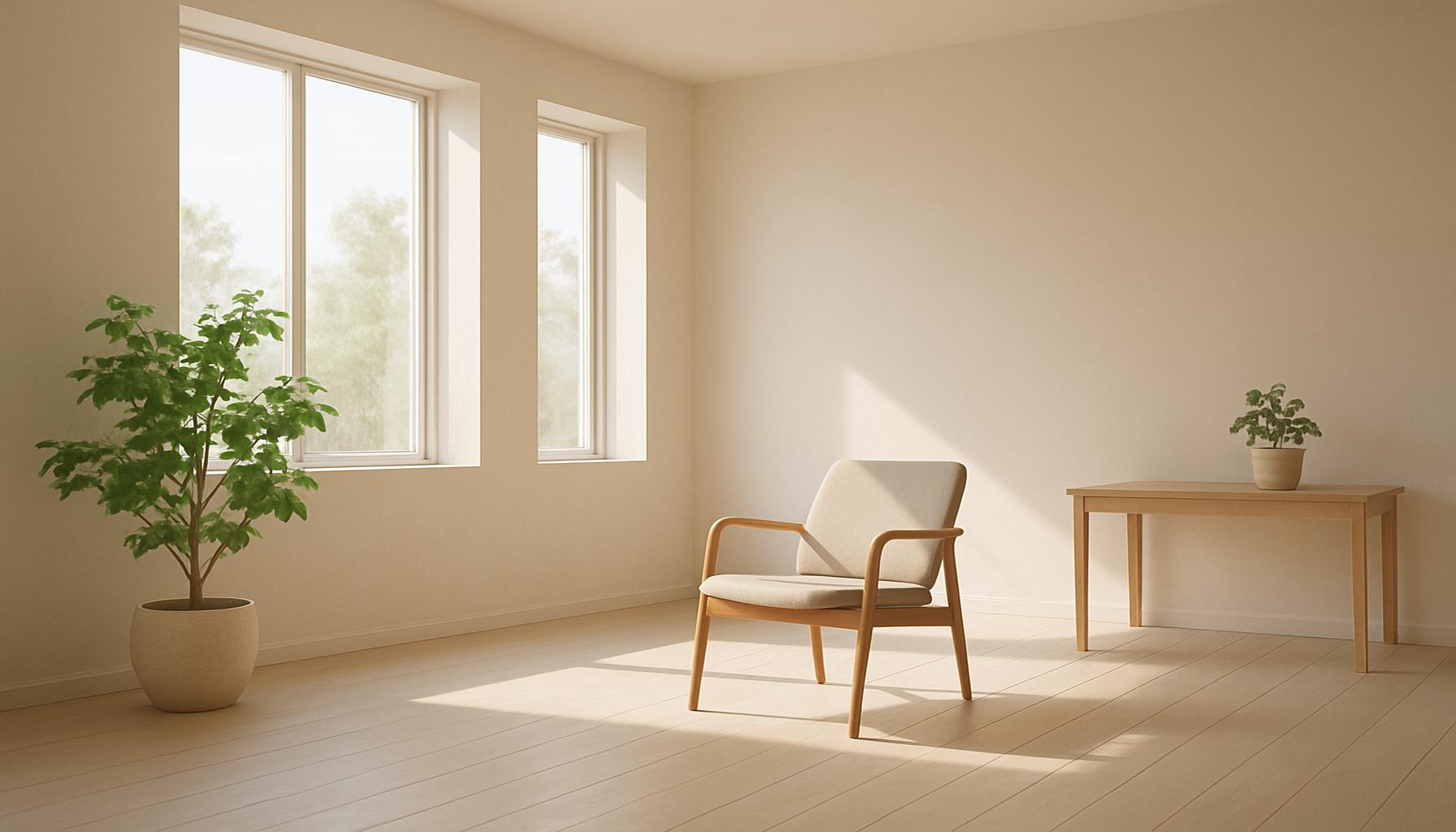 Minimalism and Mental Freedom: Organizing Space to Calm the Mind