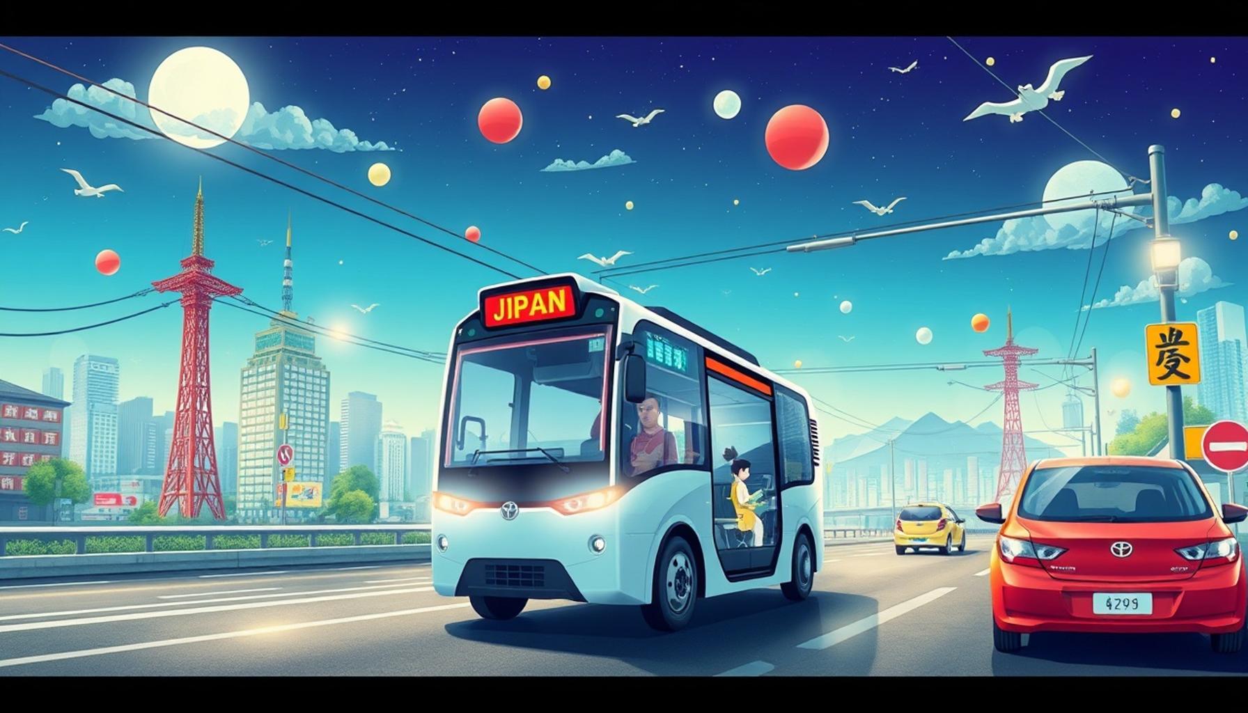 持続可能な移動の革新：日本の交通の未来